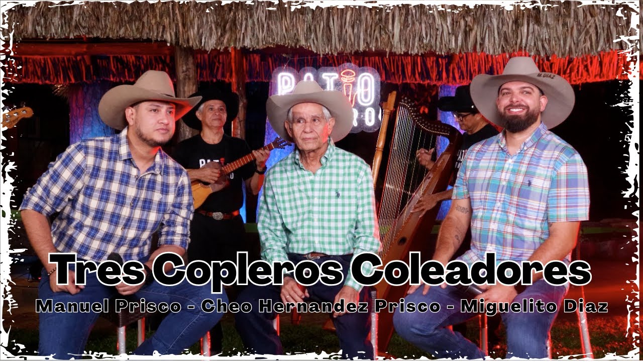 Manuel Prisco, Cheo Hern&aacute;ndez y Miguelito D&iacute;az - Tres Copleros Coleadores (Video Audio oficial)