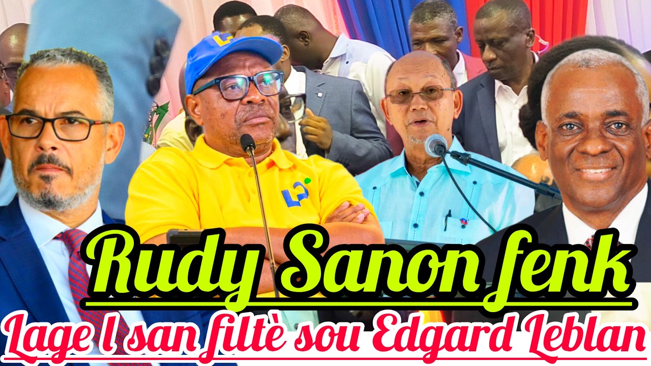 4Fevrye😱Rudy Sanon fenk legel san filtè e Chante Antèman Edgard Leblanc.