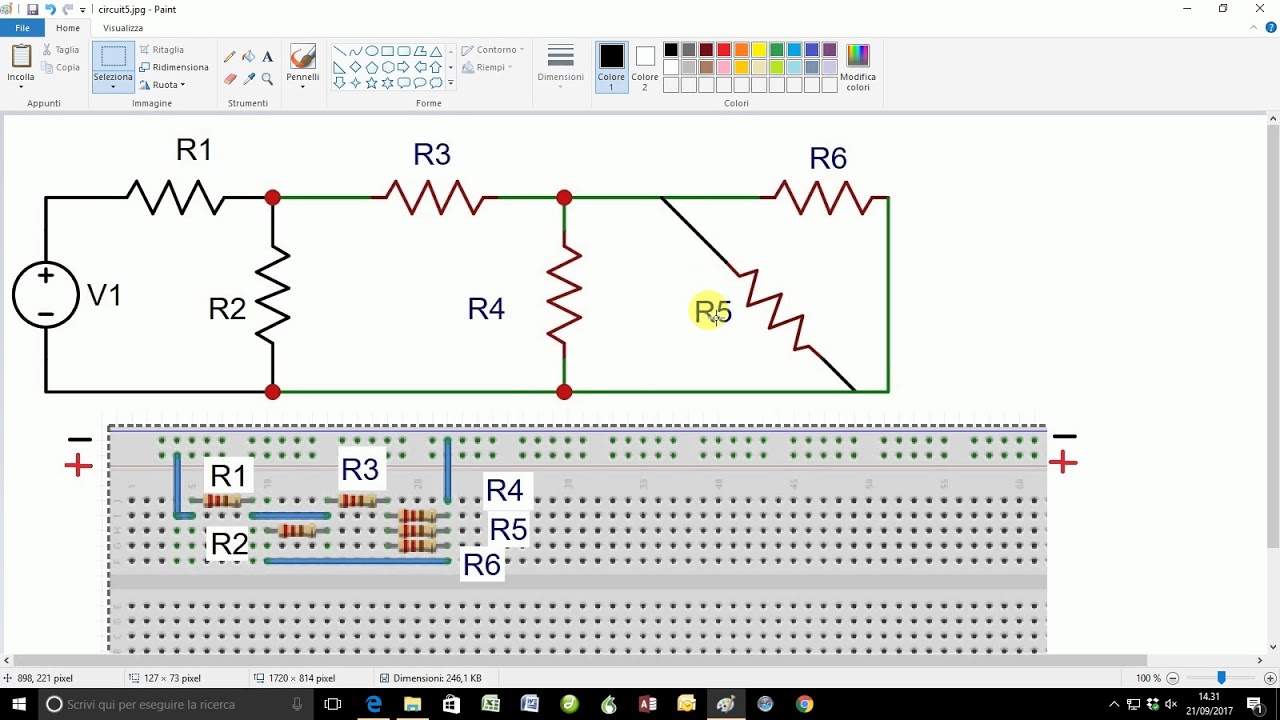 secondi passi con la breadboard