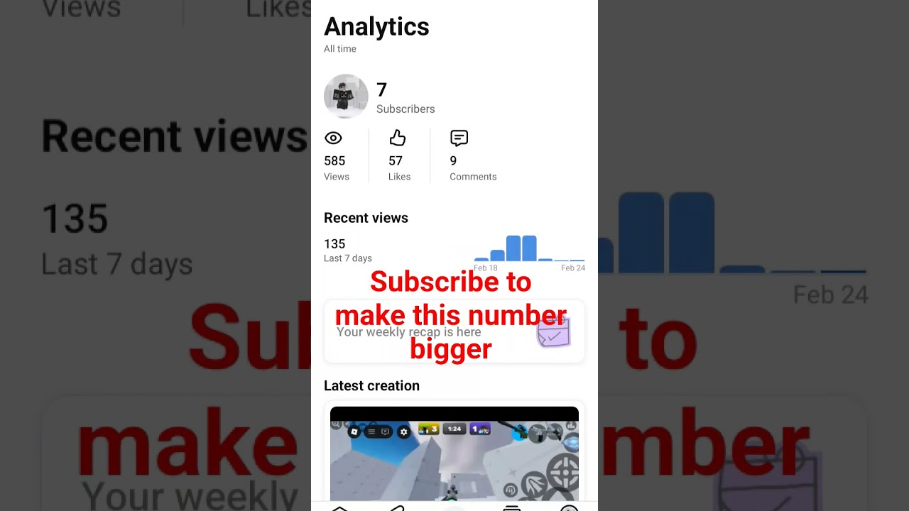 subscribe to make this number bigger