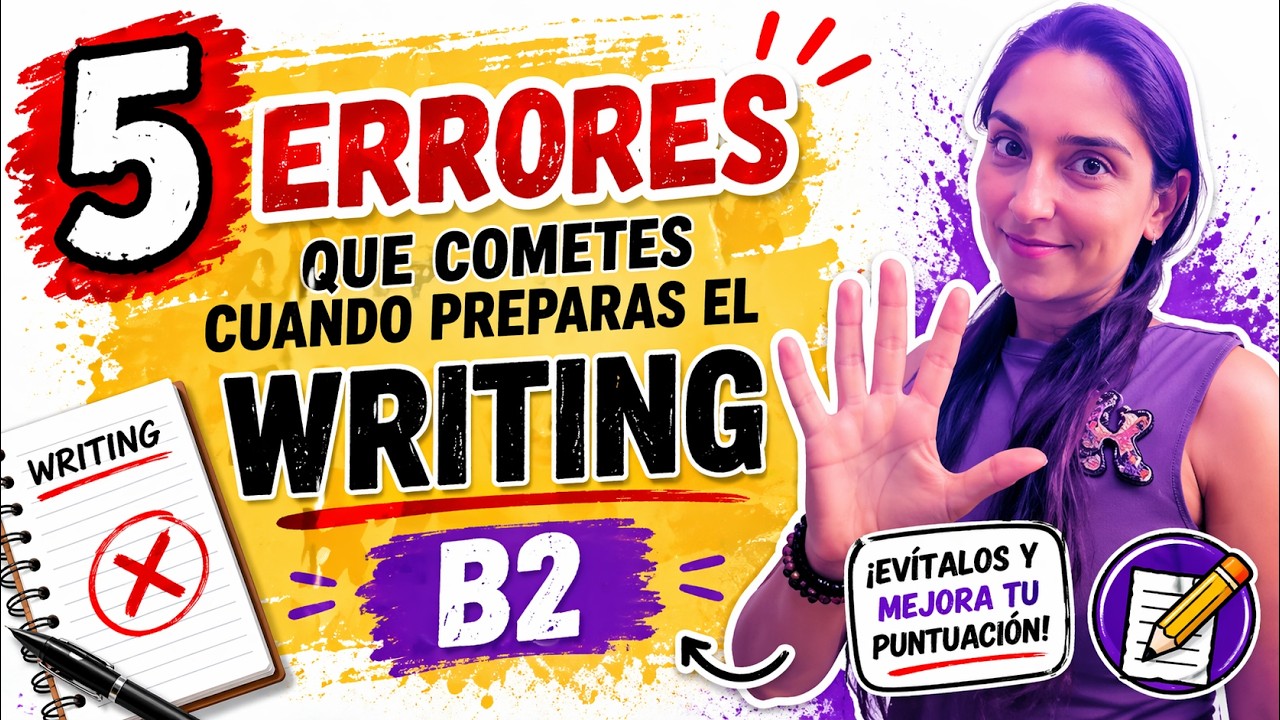 5 errores cuando te preparas el writing B2 (Cambridge)