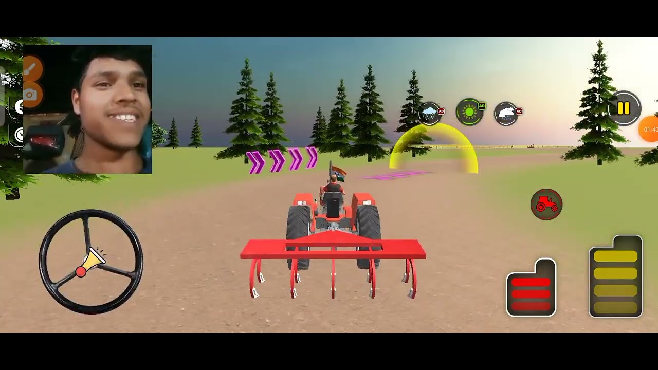 Tractor ka troli se bahar Aaye hai