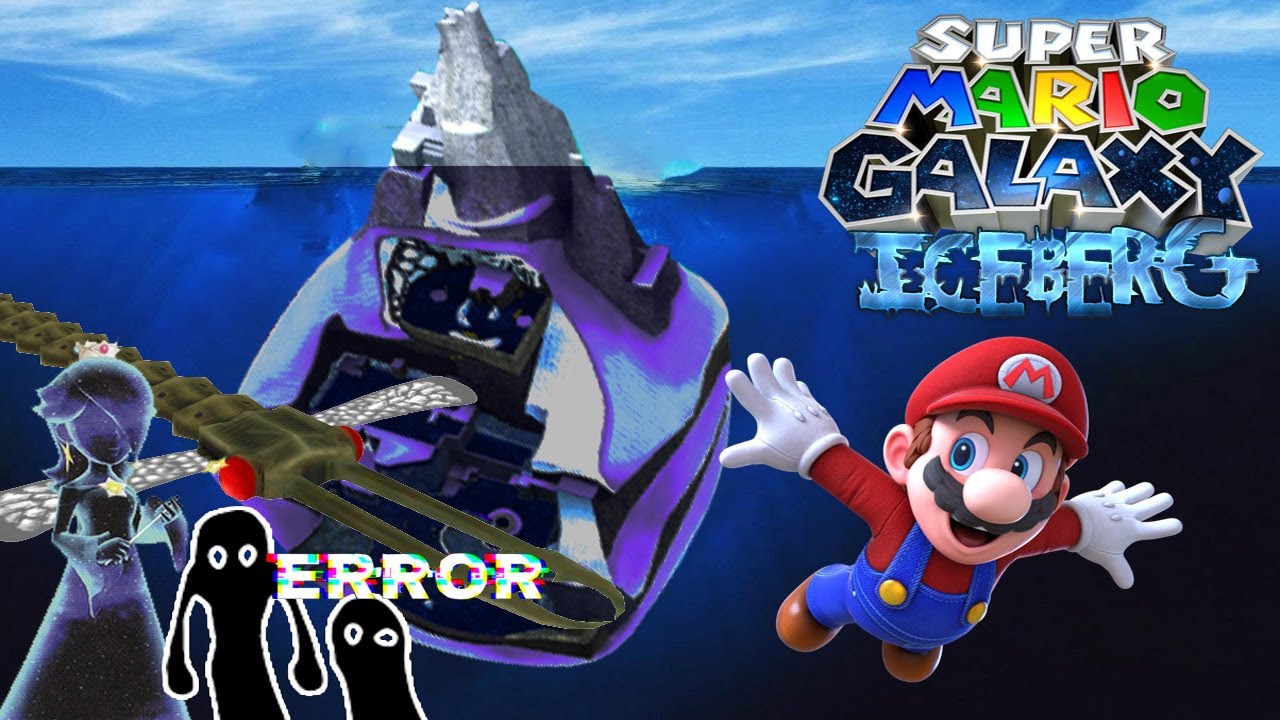 El Iceberg de Super Mario Galaxy