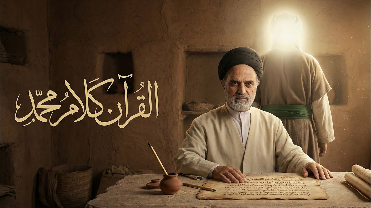 🎞️ ثلاث آيات قرانية تدل بوضوح على ان القران كلام محمد | احمد القبانجي