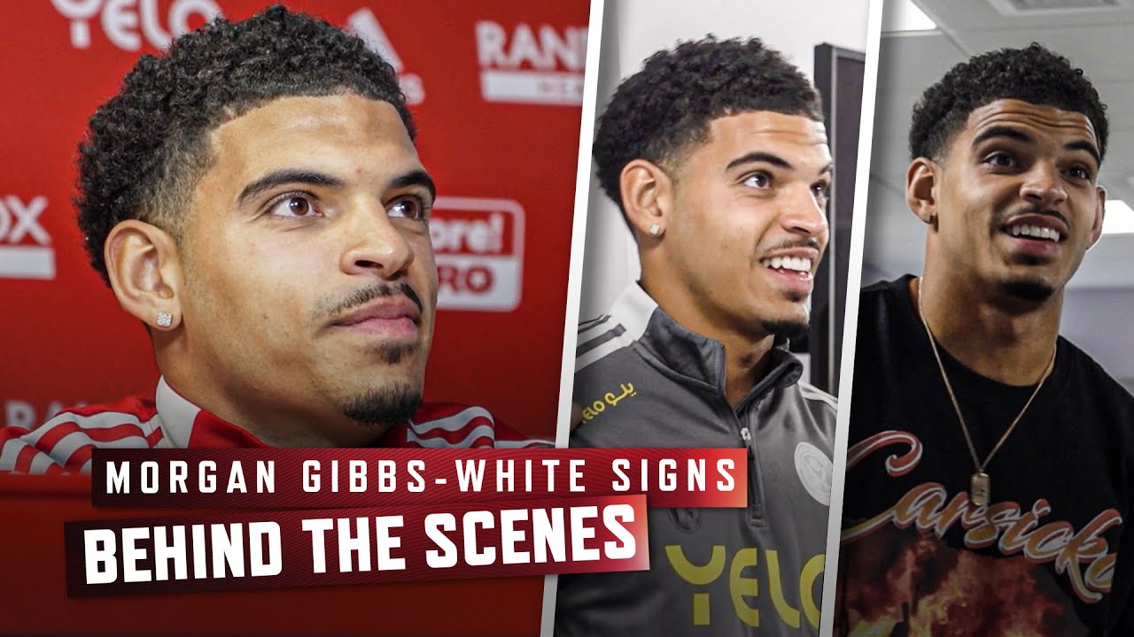 Morgan Gibbs-White joins from Wolves | Behind the Scenes | Medical, Testing & Media at Shirecliffe
