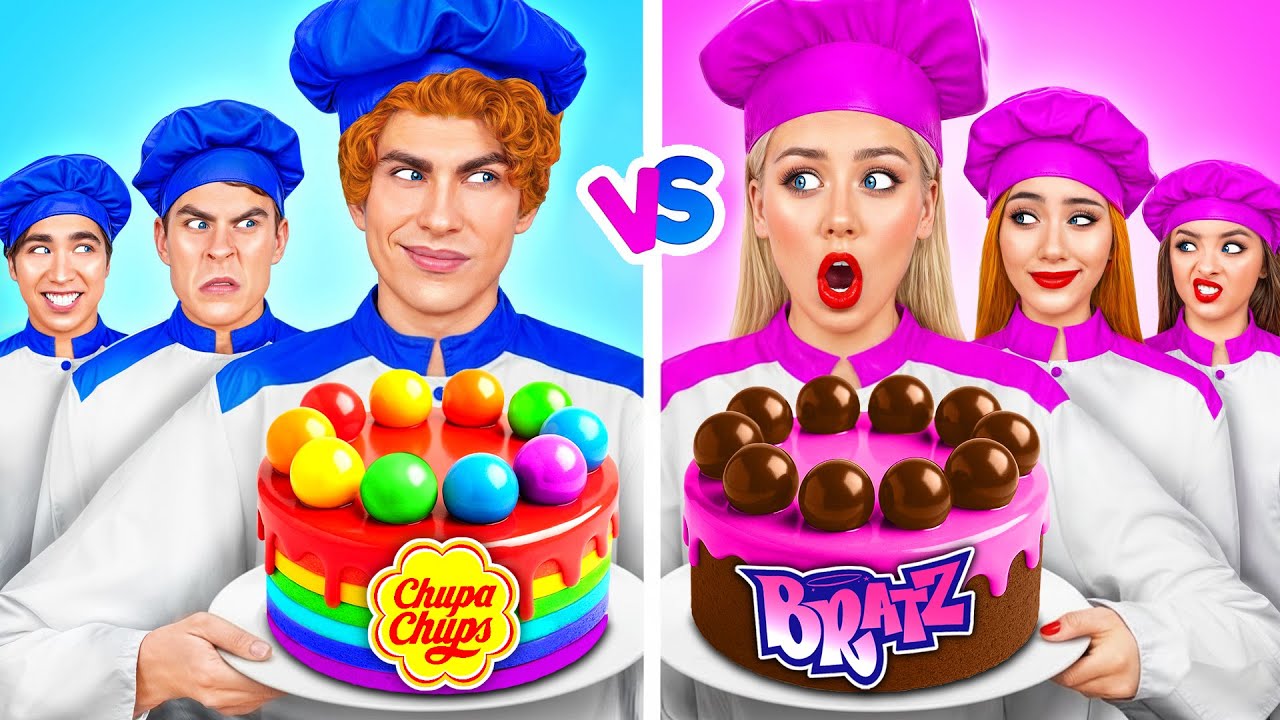 Jungen vs M&auml;dchen: Koch-Challenge | Fantastische Food-Hacks von Mega DO Challenge