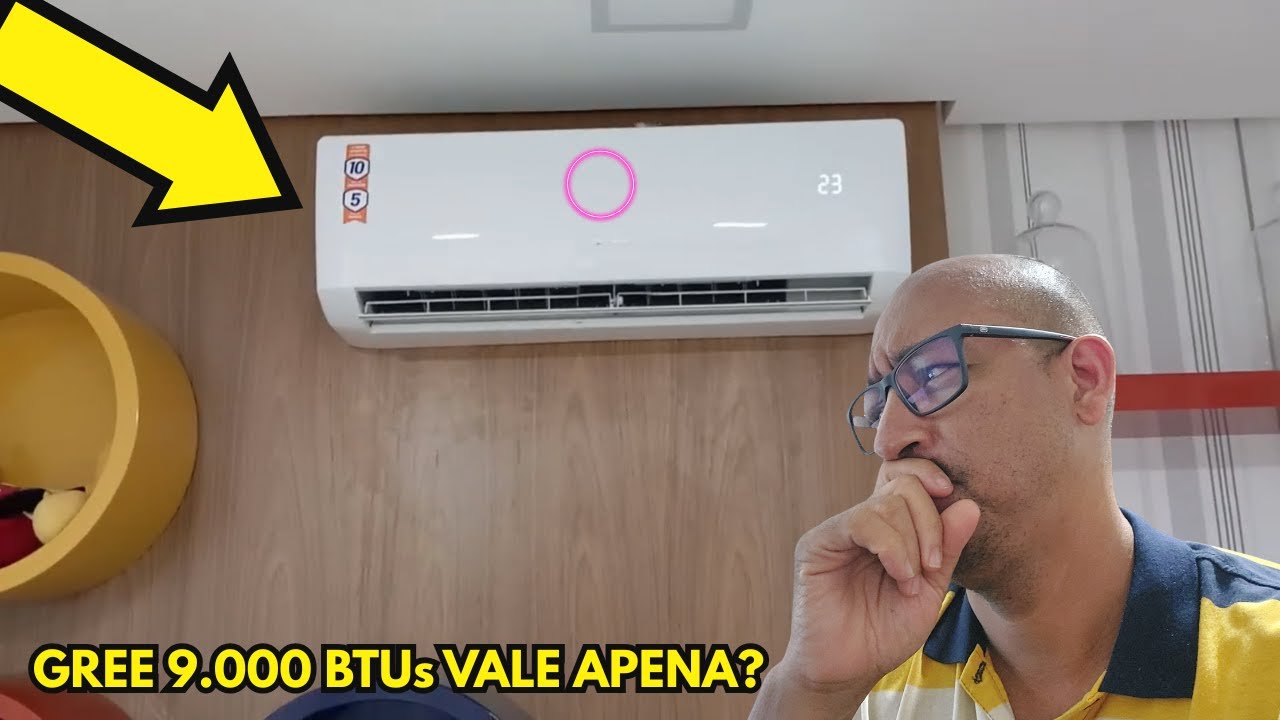 Ar-Condicionado Gree 9.000 BTUs &eacute; Bom? Testei  e Revelei a Verdade!