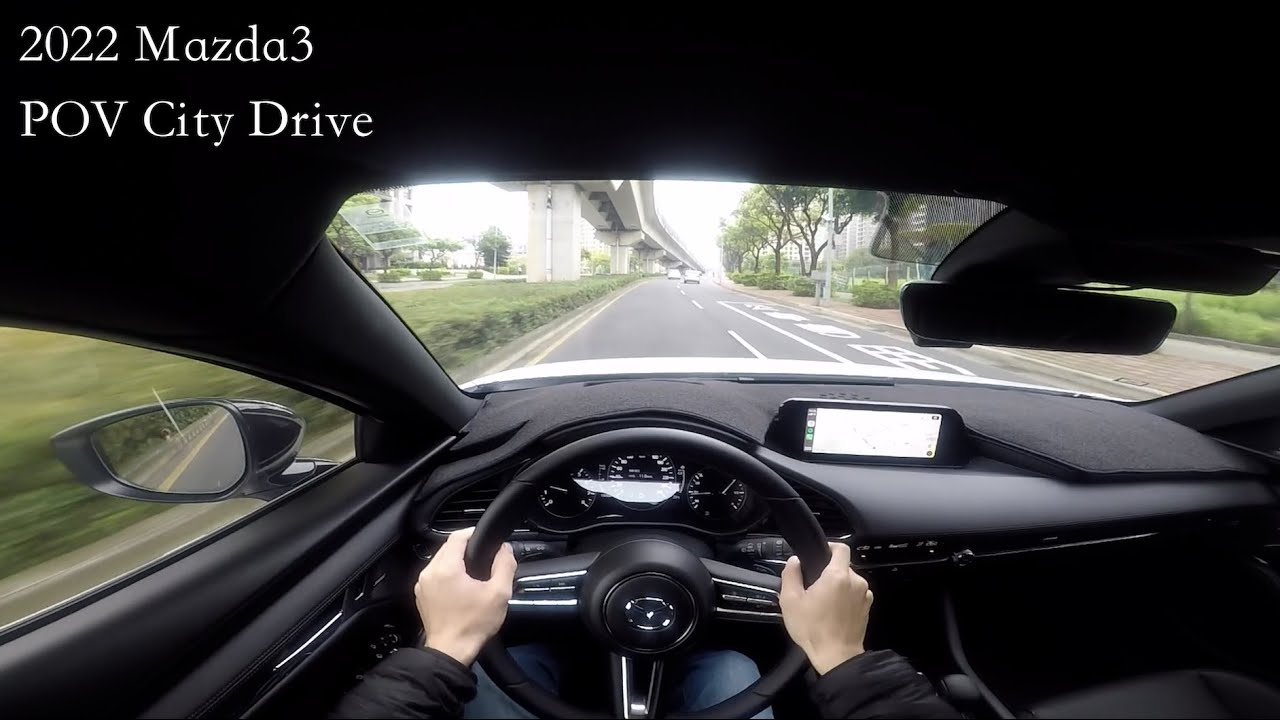 POV | 2022 Mazda3 | 淡水 淡海新市鎮 全聯淡大店 停車場  | City Drive in Tamsui, Taiwan