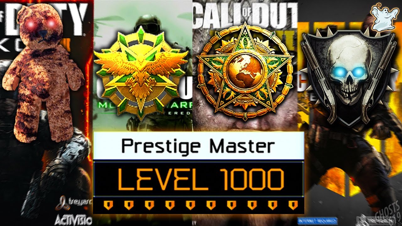 Level 1,000 in EVERY Call of Duty / Ghosts619