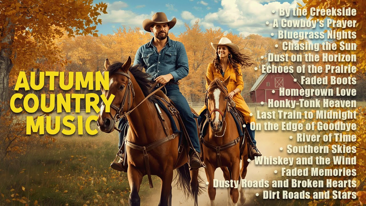 Fall is here 🍂 Nostalgic 90s Autumn Country Music | Slow Classic Country Songs That Warm the Soul