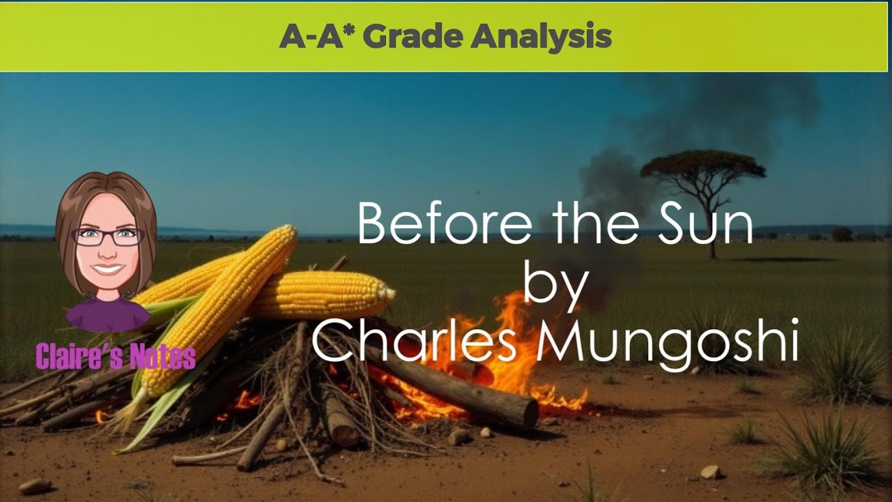 Unlock Top Insights for 'Before the Sun' by Charles Mungoshi: A Guide to Securing Grade A Success
