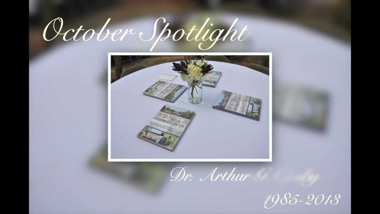 SSRC Spotlight: Dr. Arthur G. Cosby's Retirement Celebration