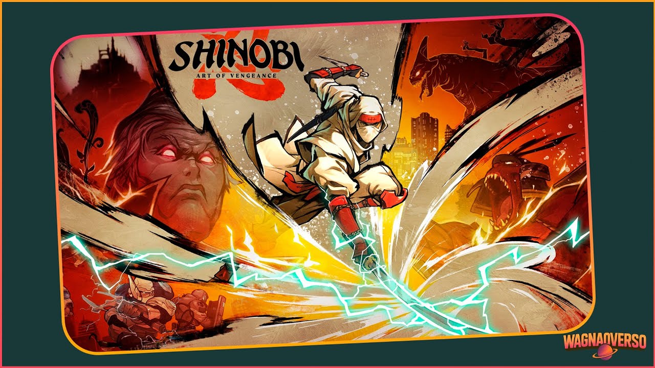 SHINOBI ART OF VENGEANCE  Gameplay Sem Coment&aacute;rios  A F&uacute;ria do Ninja Oboro #sega