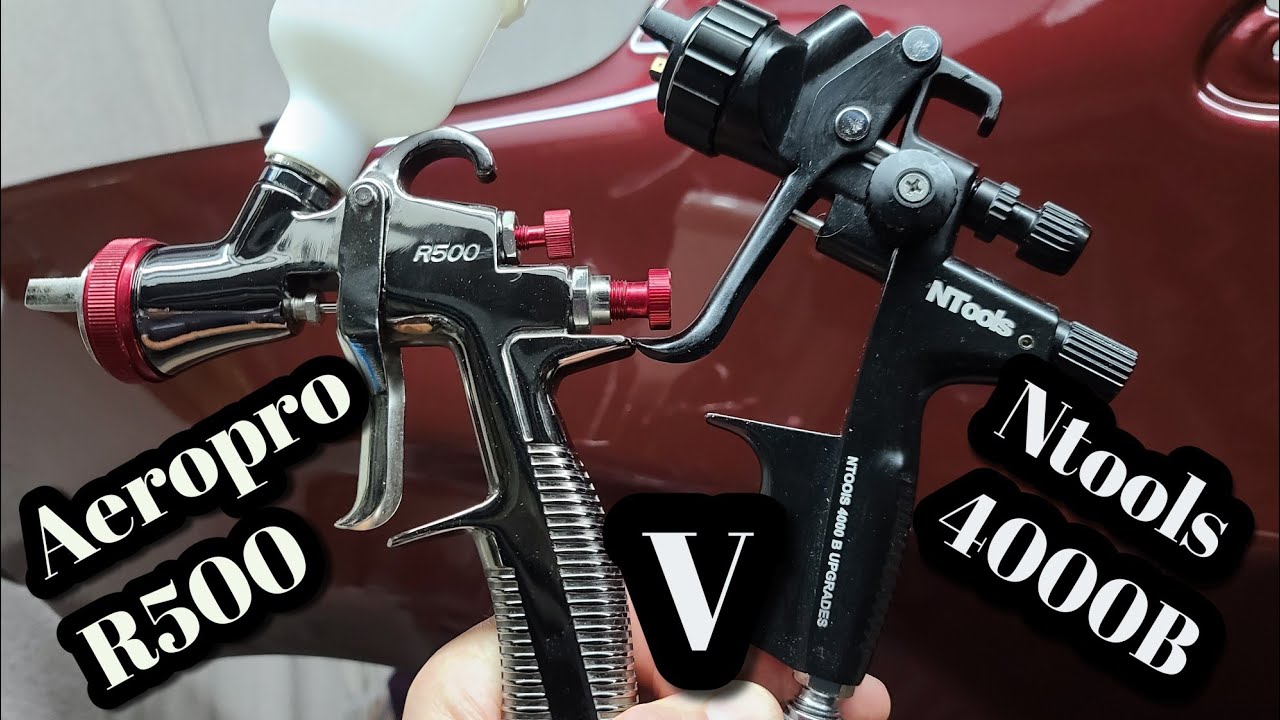 Aeropro R500 против Ntools 4000B, лучший недорогой краскопульт? LVLP ?