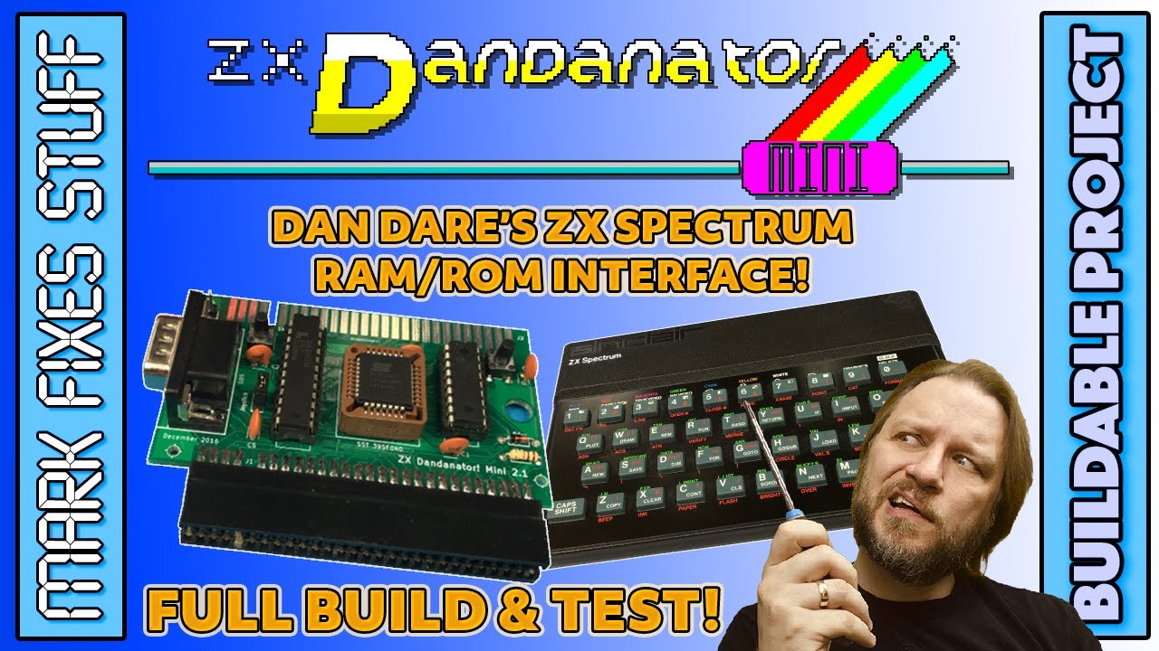 Сборка ZX Dandanator Mini 2.1 для ZX Spectrum — интерфейс Flash RAM ROM