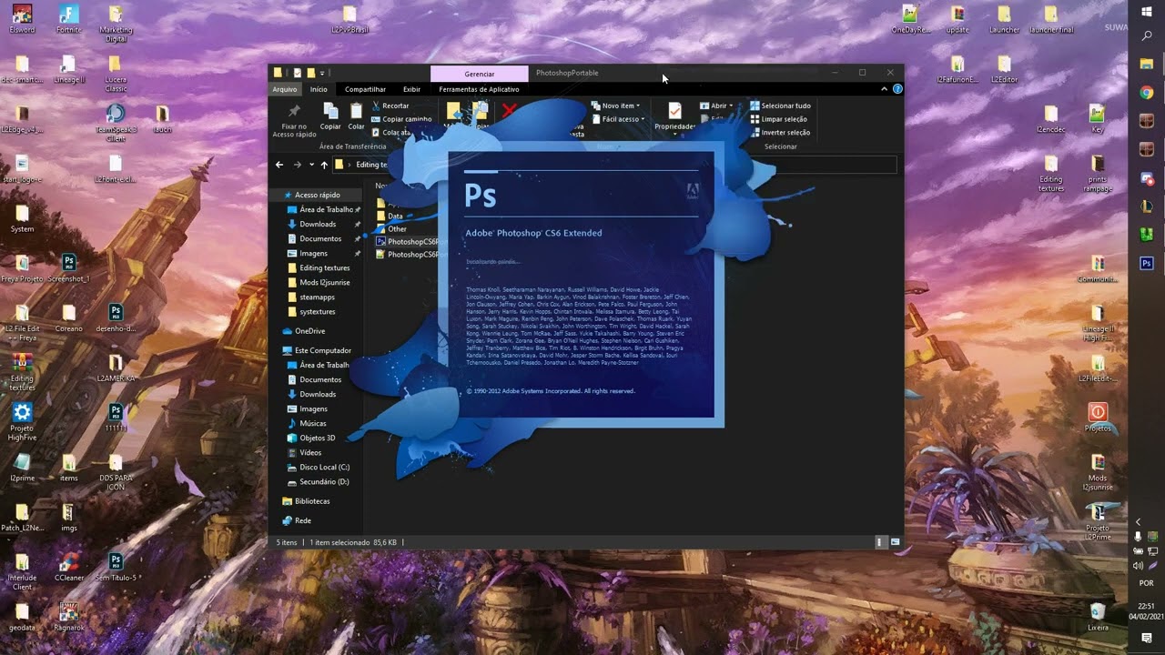 Editar tela de Login L2JBrasil