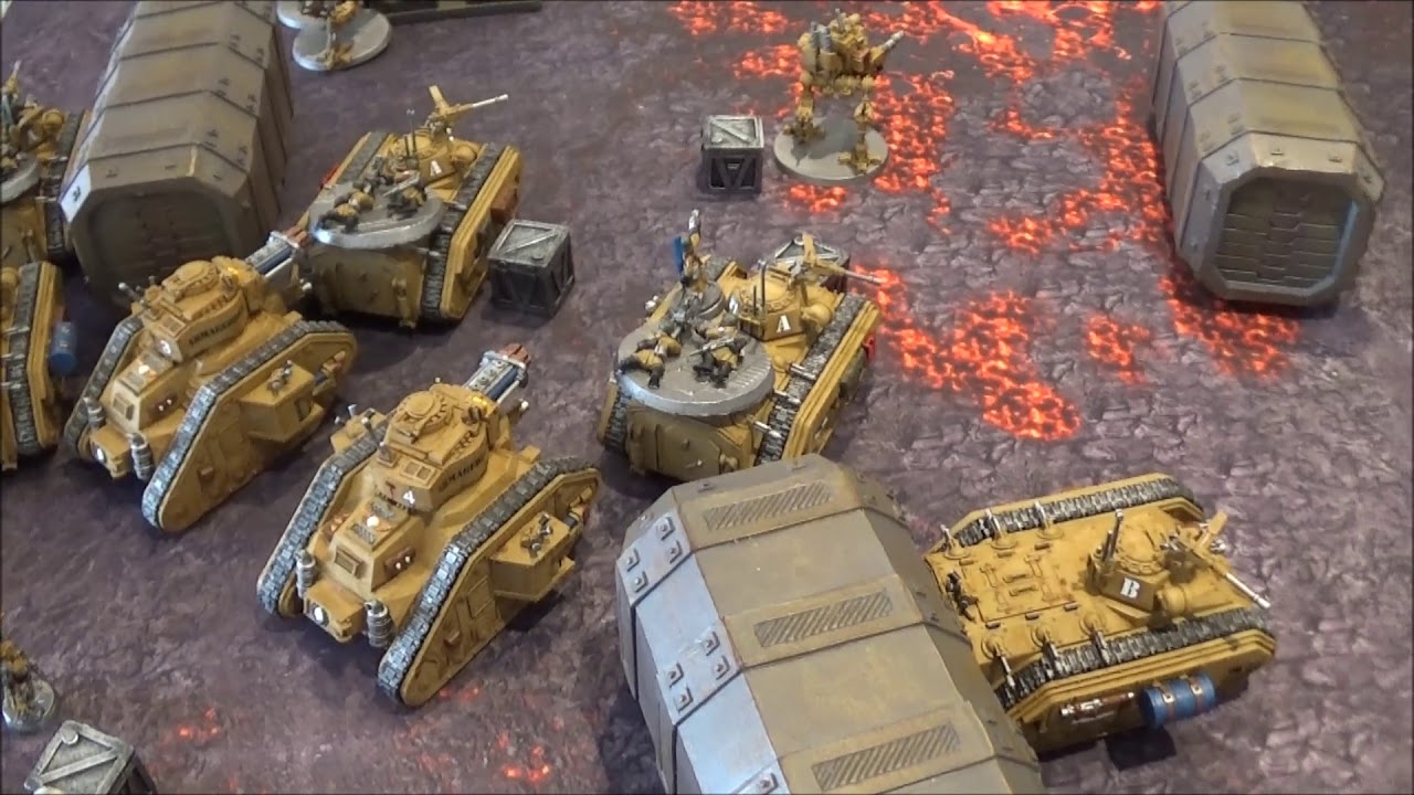 Armageddon Steel Legion Vs Blood Angels - 2000pts - 8th Edition Battle Report