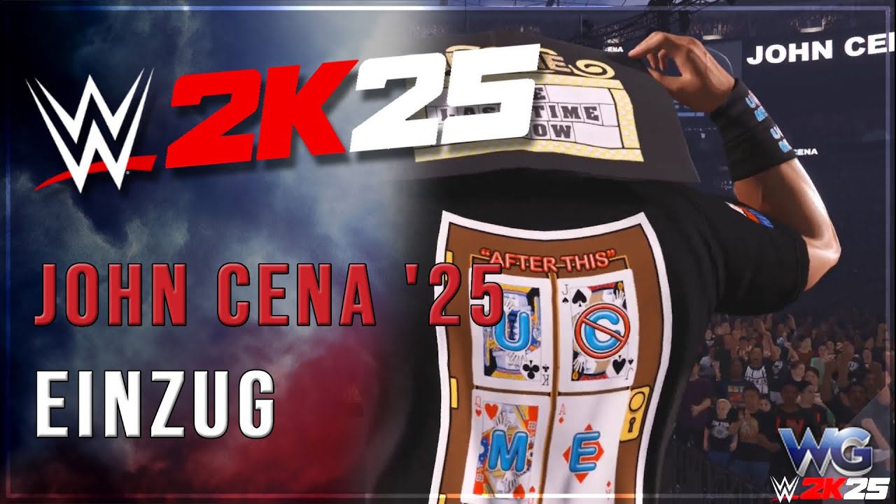 WWE 2K25 - John Cena '25 (Heel) Einzug