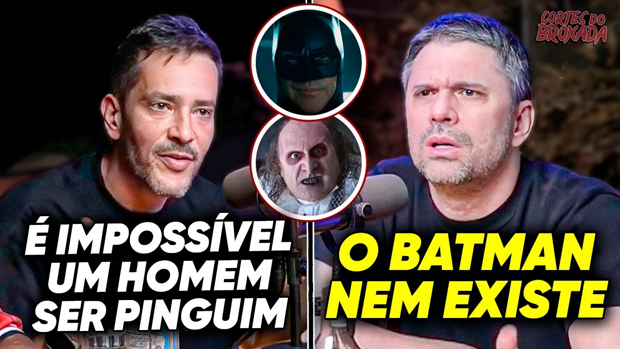 BENTO RIBEIRO e IAN SBF BRIGAM ESCOLHENDO MELHOR BATMAN