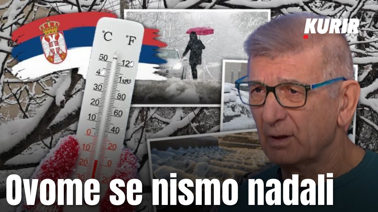 Šokantna prognoza do kraja zime - Kakvo nas vreme očekuje do kraja januara 2026?