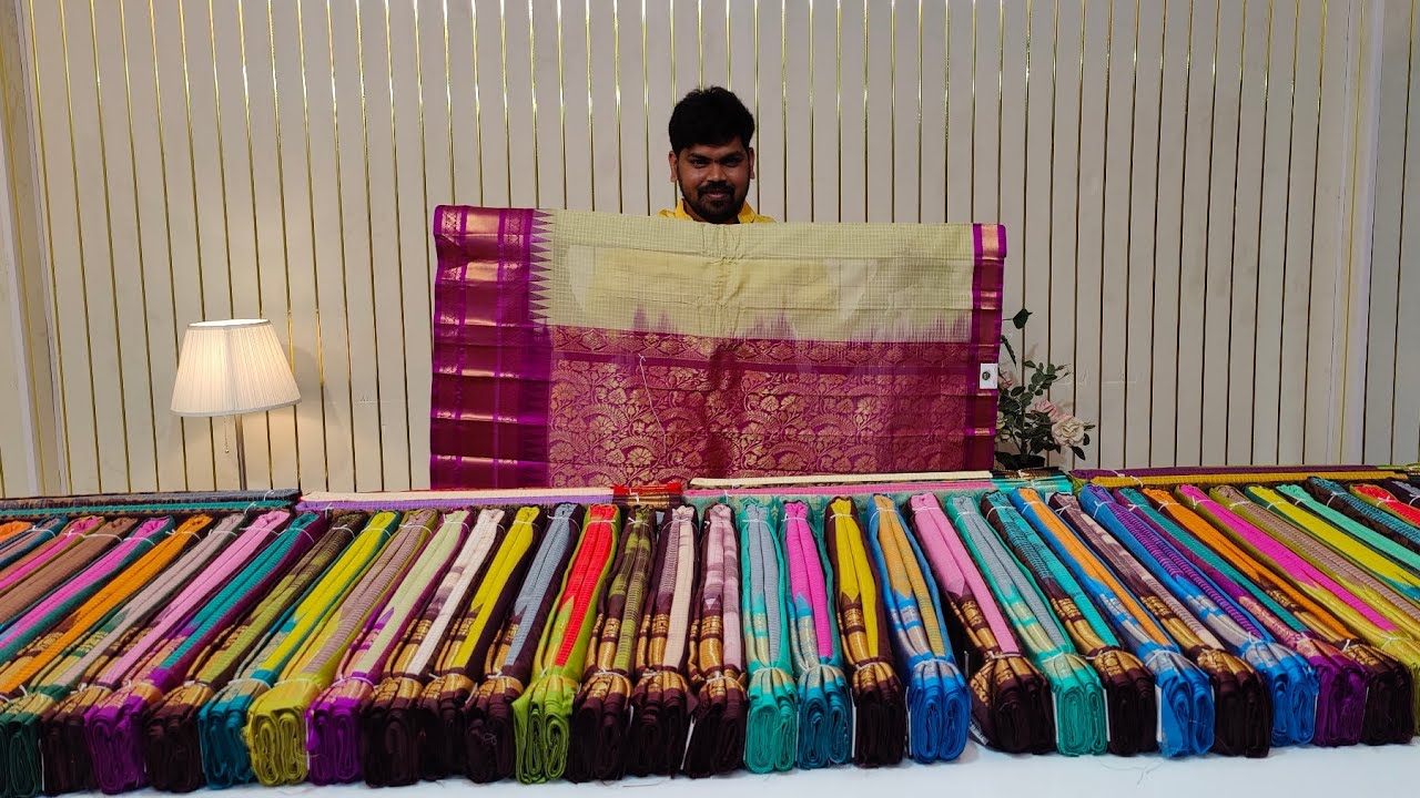 latest trending beautiful gadwal cotton sarees  @mkcollections.sarees #gadwalcottonsarees