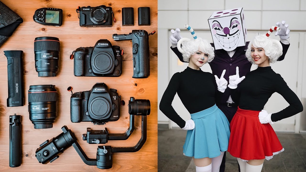 WHATS IN MY CAMERA BAG for COSPLAY PHOTOGRAPHY | 2019