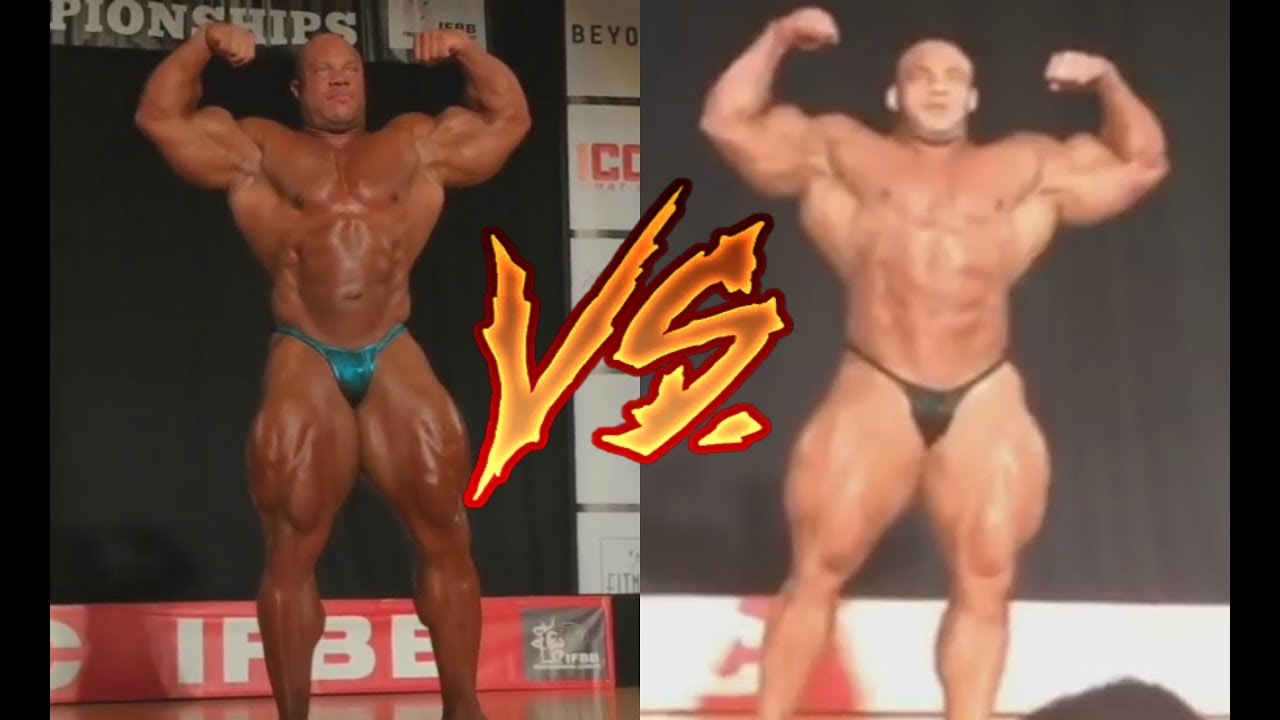 Phil Heath VS Big Ramy Offseason Guest Posing