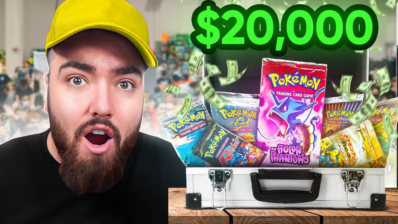 Потратьте 20 тысяч долларов на крупнейшей выставке карточек Pokemon в США!