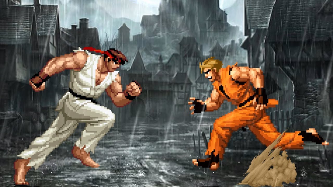 Ryu Challenges Ryo Sakazaki || Ansatsuken Vs Kyukugenryu || Rivalry That Never Finish || SVC ||