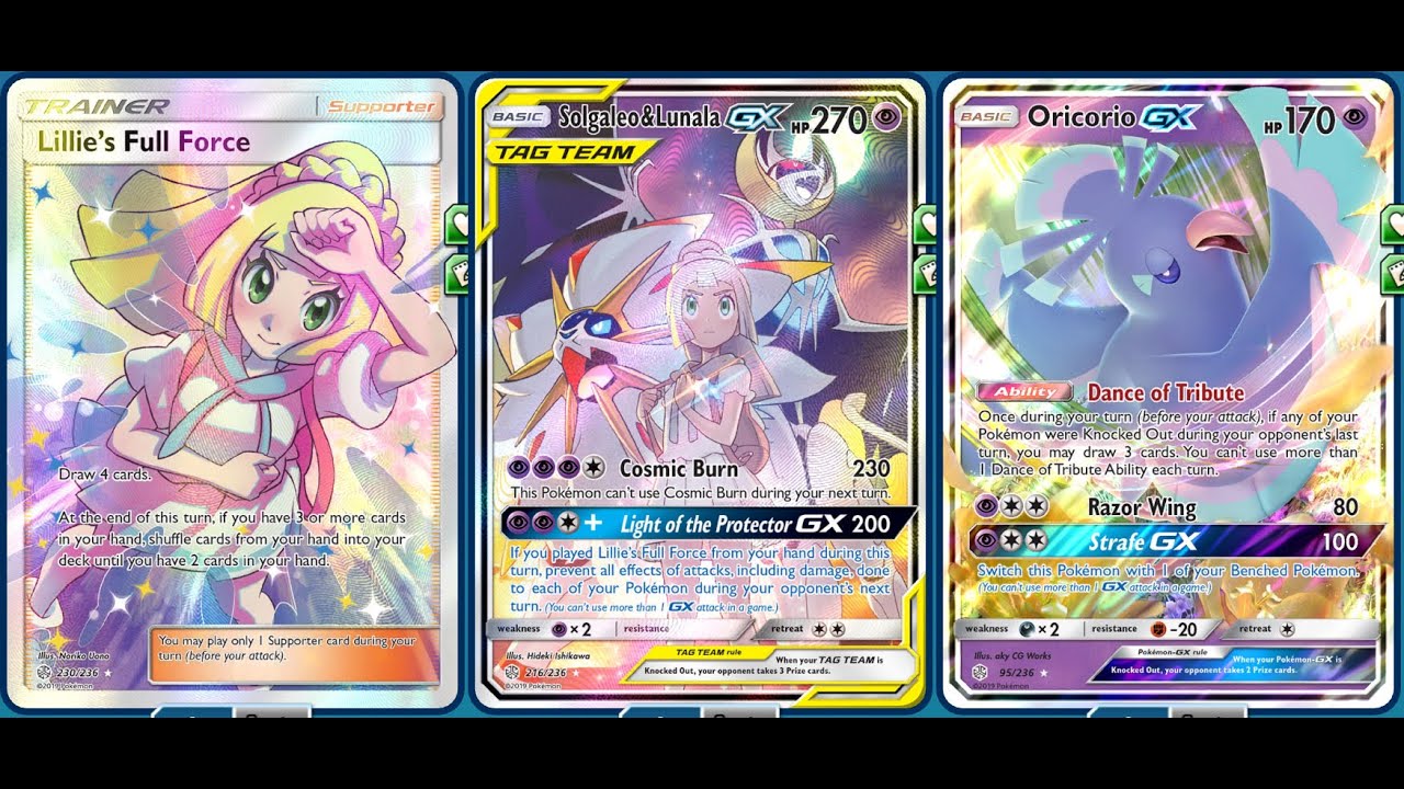 Not A SOLGALEO & LUNALA Tag GX Deck, But An Upgraded MALAMAR Combo