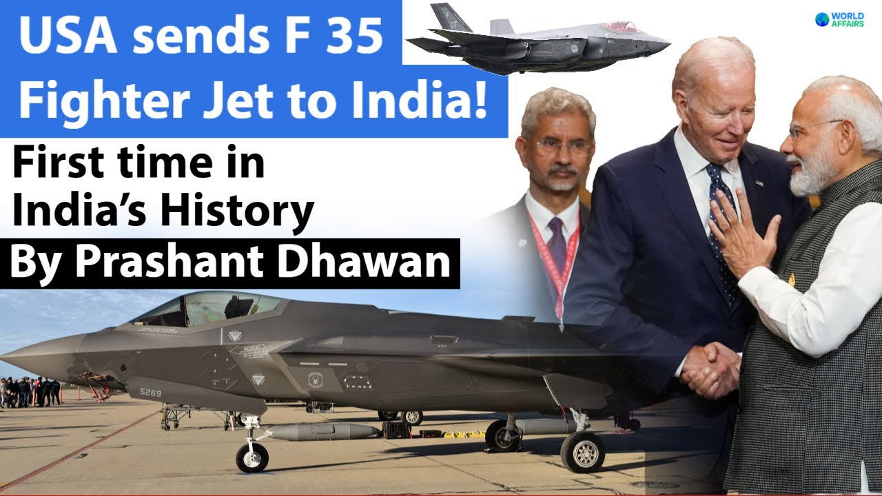USA sends F 35 Fighter Jet to India | First time in India’s History