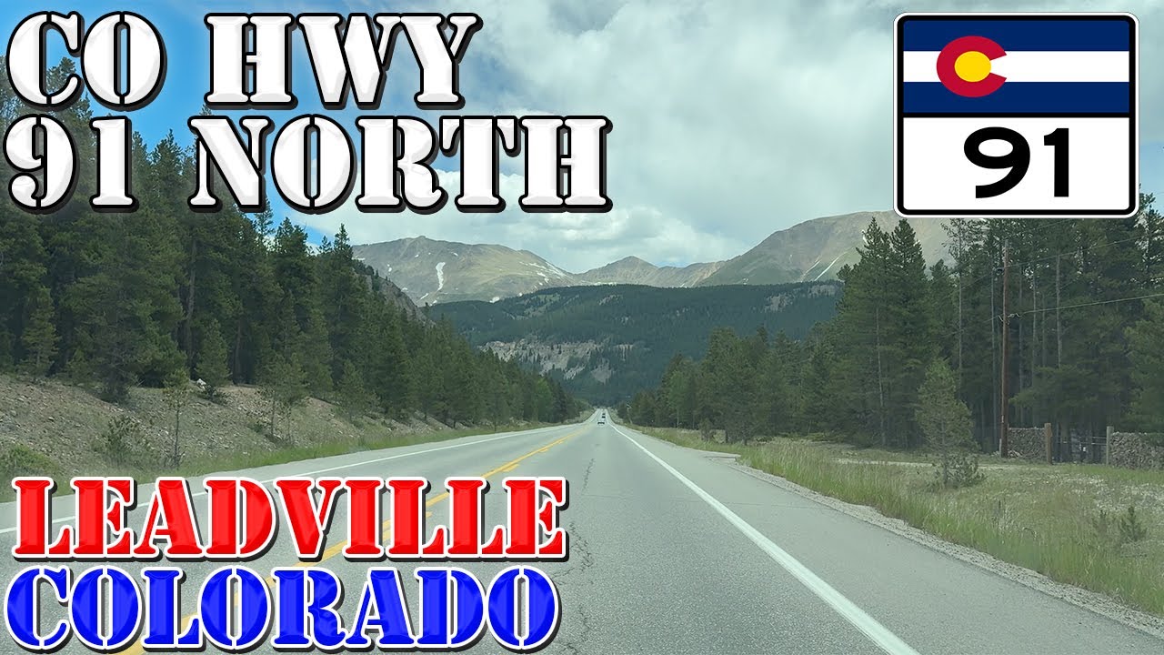 CO 91 North - Leadville to I-70 - Colorado - 4K Highway Drive