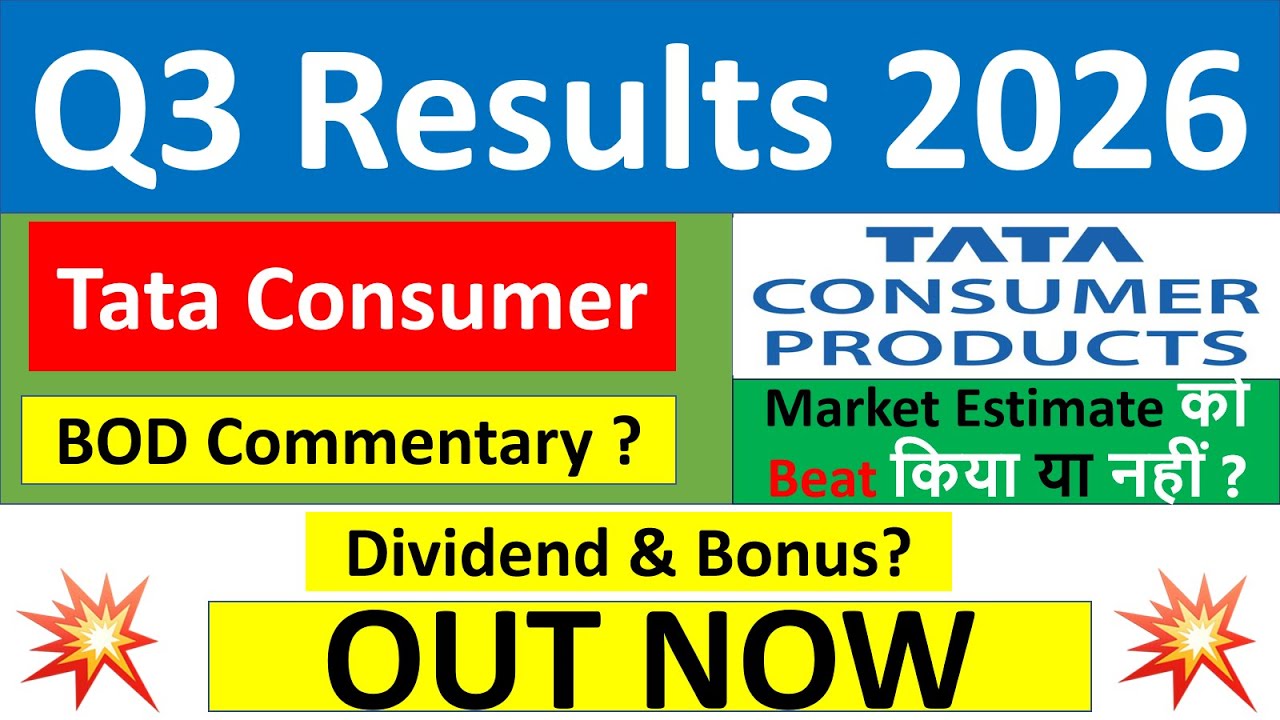 Tata Consumer q3 results 2026 | Tata Consumer results today | Tata Consumer Share latest News today