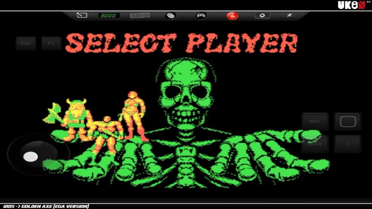 iDos - Golden Axe ( EGA Version ) on iPad 2G 5.0.1