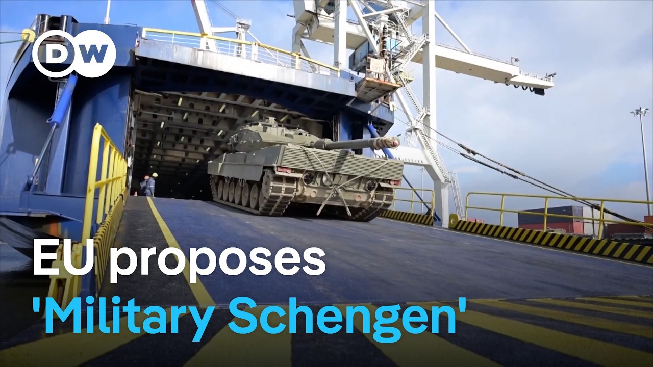 EU aims to improve Europe's defense infrastructure | DW News