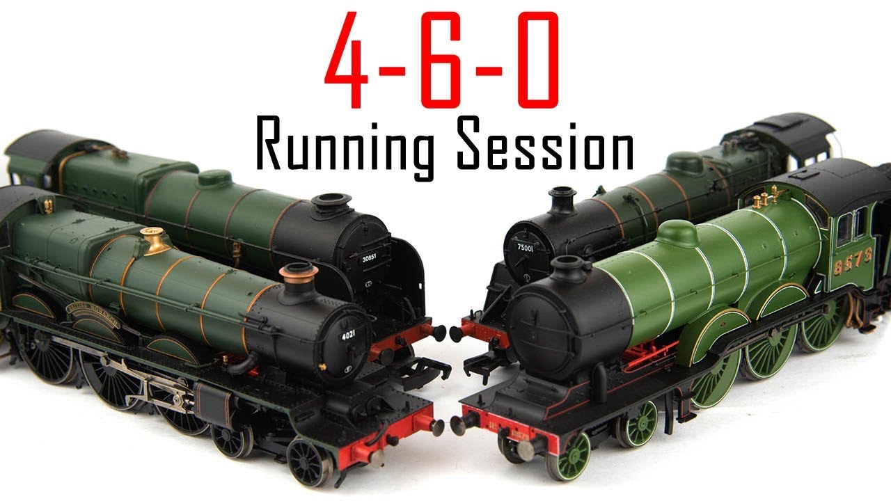 A Day with 4-6-0 Steam Locomotives