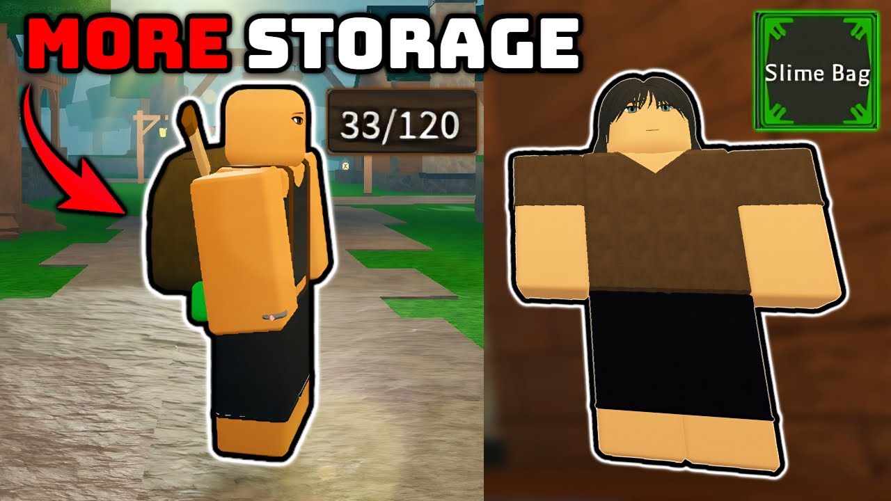 Full Beginner Guide: How to Get Sadie's *Slime* Bag & Backpack for More Storage | Rune Slayer Tips
