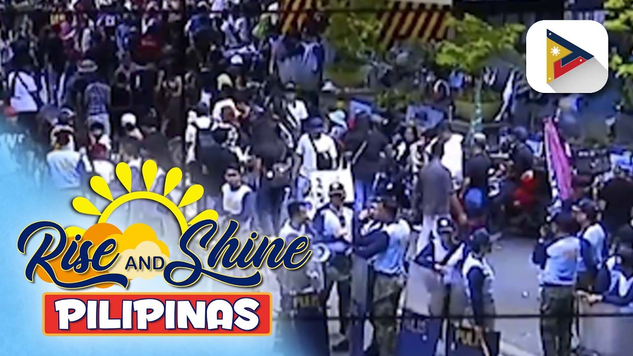 Ilang indibidwal, inaresto ng mga pulis matapos magtangkang manggulo sa kilos-protesta ng...