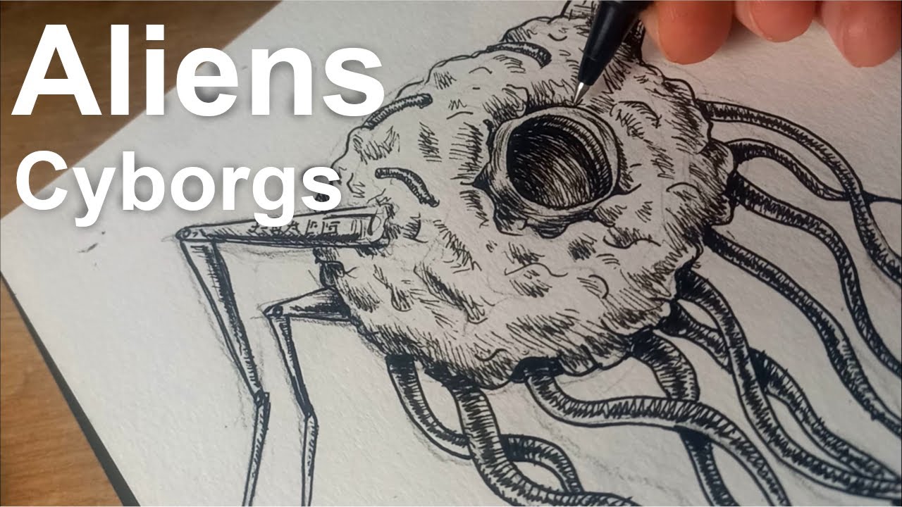 Creating Weird Things in my Sketchbook