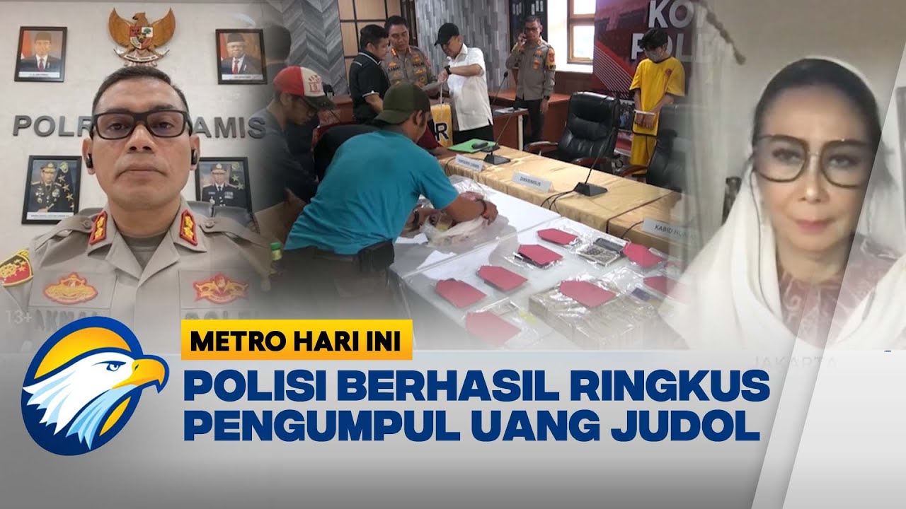 Hendak Kabur ke Kamboja, Penampung Uang JUDOL Ditangkap