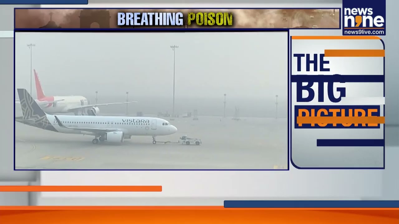 Delhi Airport Travel Advisory | 61 Flights Cancelled Amid Dense Fog & Low Visibility | News9