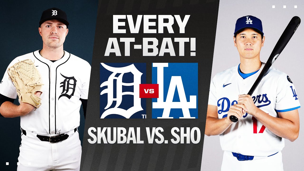 Cy Young vs. MVP! EVERY PITCH from Shohei Ohtani and Tarik Skubal's Opening Day matchup!