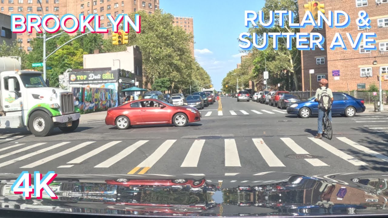 BROOKLYN DRIVING TOUR RUTLAND TO SUTTER AVE. & VERMONT TO ATLATIC AVE.