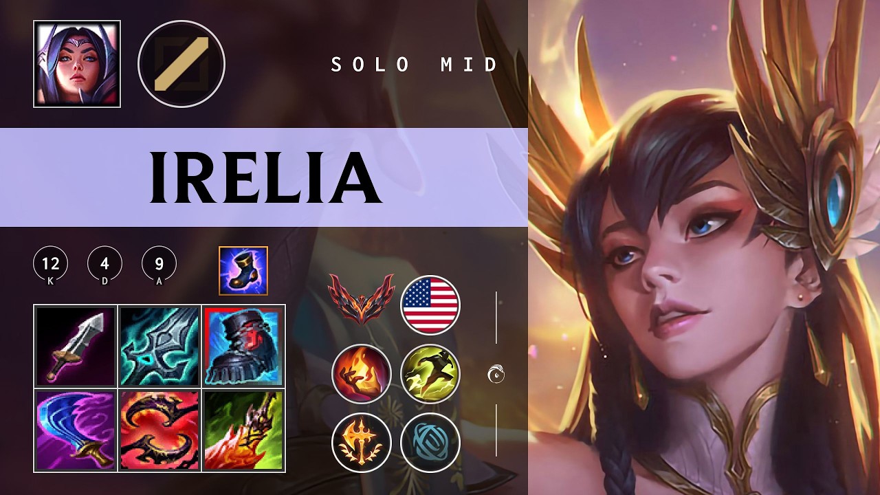 Irelia Mid vs Viktor - NA Grandmaster Patch 26.04
