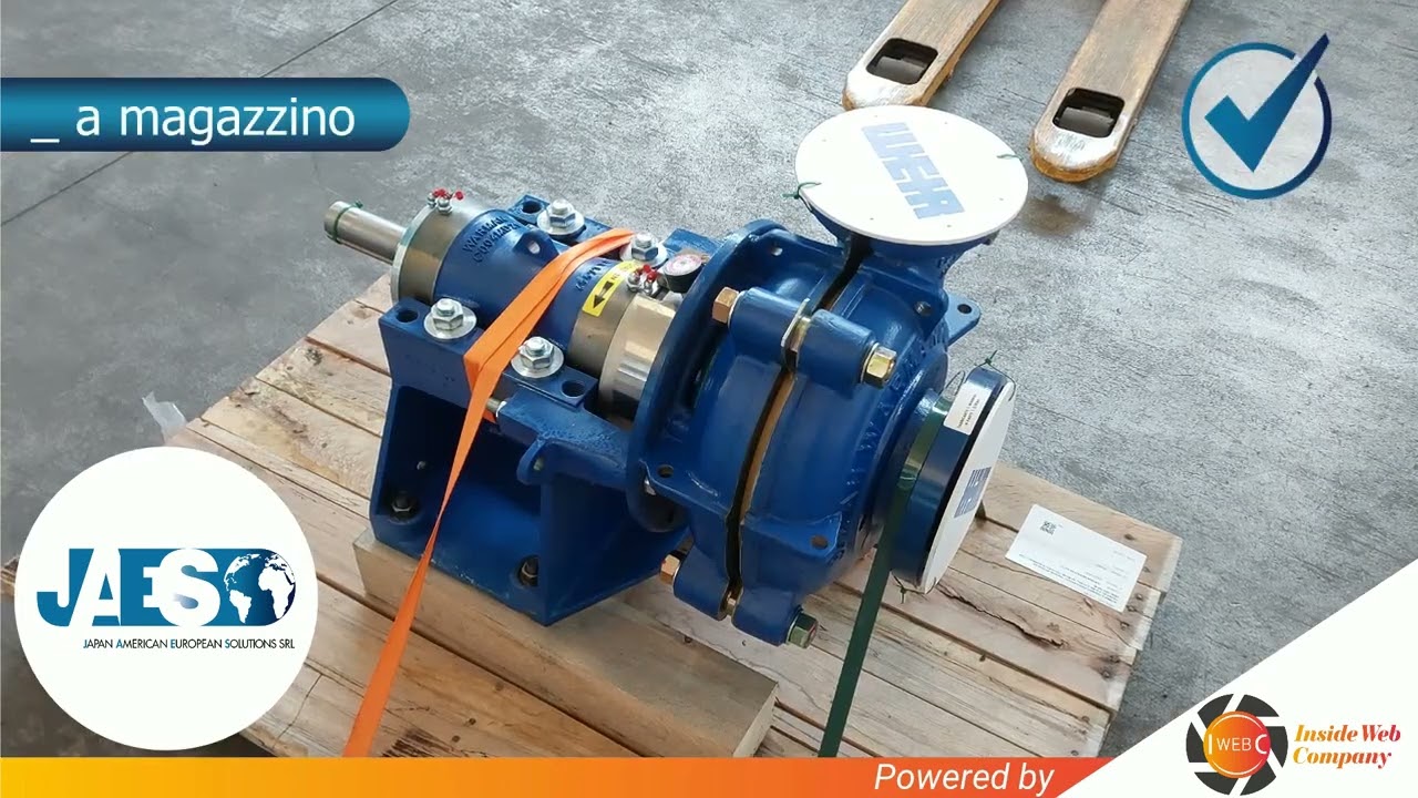 WARMAN 3/2CAH (INSTOCK) TURBINE PUMP - POMPA A TURBINA - BOMBA A TURBINA