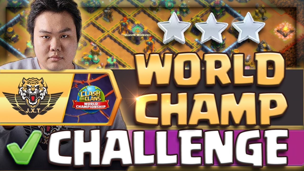 3 Star the World Championship Challenge | Clash of Clans Strategy Attack Guide