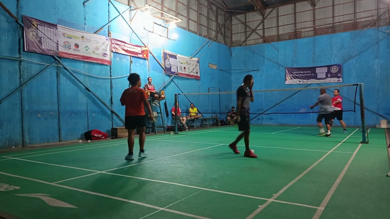 MABAR GOR PURNAMA | AMAT / ABAH VS OM RIZAL CS