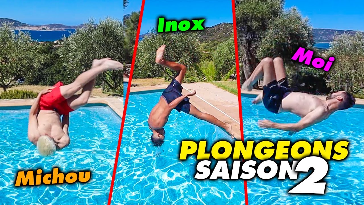 RETOUR DU MEILLEUR PLONGEON DANS LA PISCINE DES CROUTONS ! #1