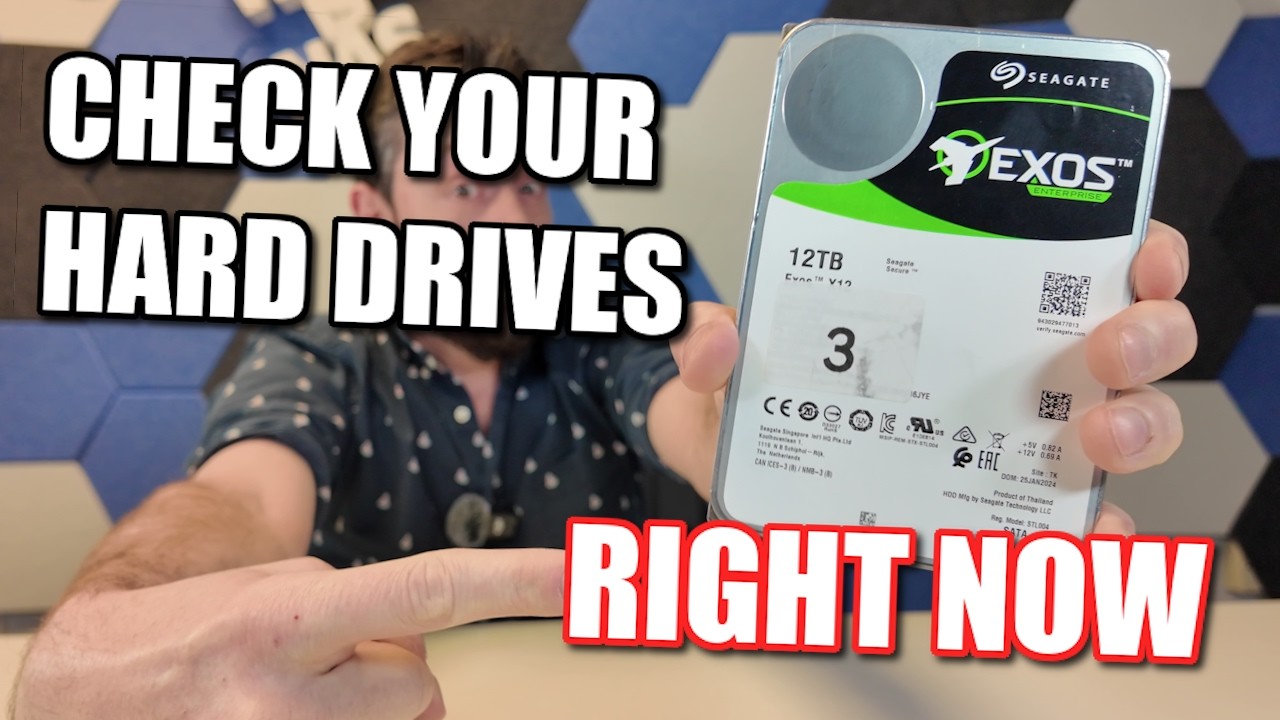 SERIOUSLY. CHECK YOUR HARD DRIVES RIGHT NOW! USED HDDs Sold as NEW.