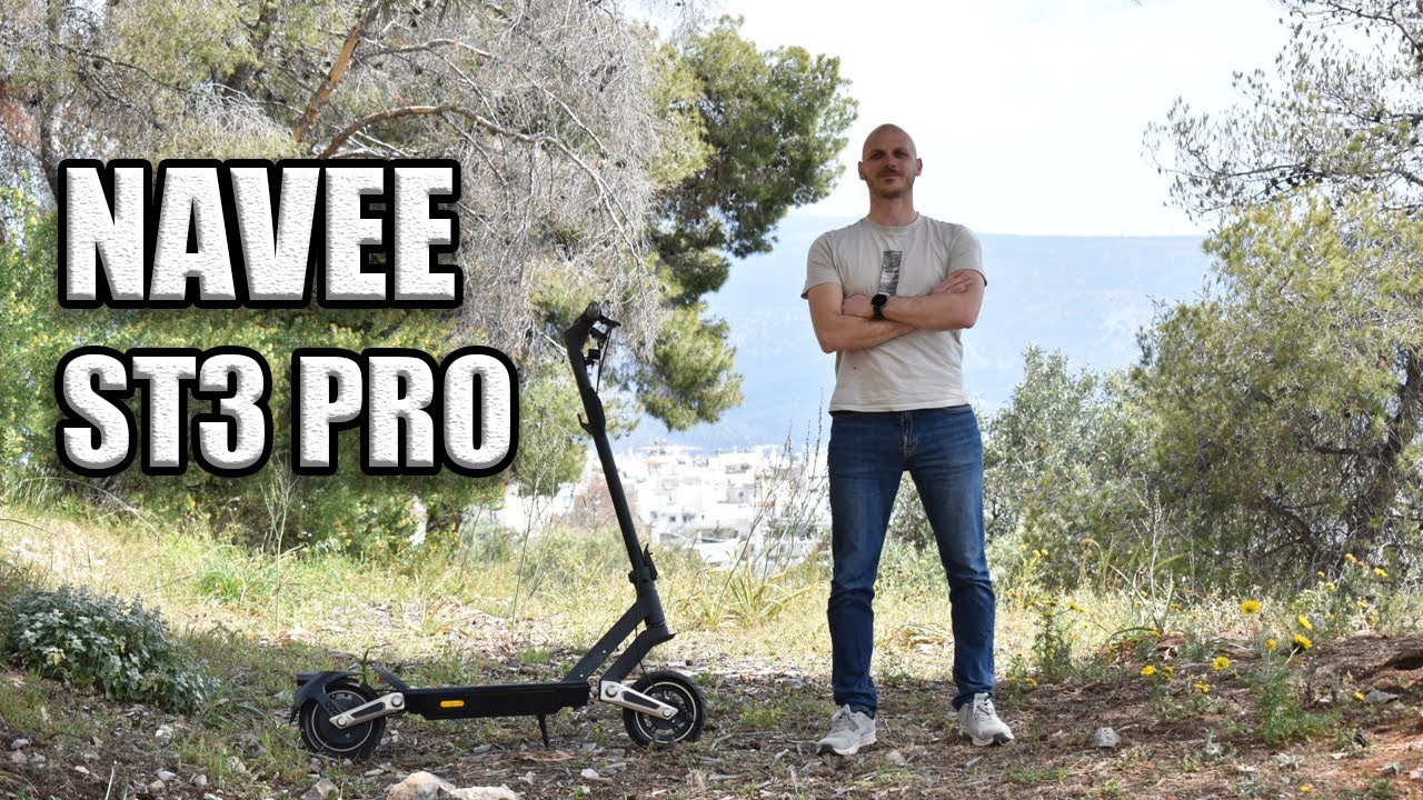 Smart e-scooter! &Delta;&omicron;&kappa;&iota;&mu;ά&zeta;&omicron;&upsilon;&mu;&epsilon; &tau;&omicron; Navee ST3 Pro | GetElectric.gr
